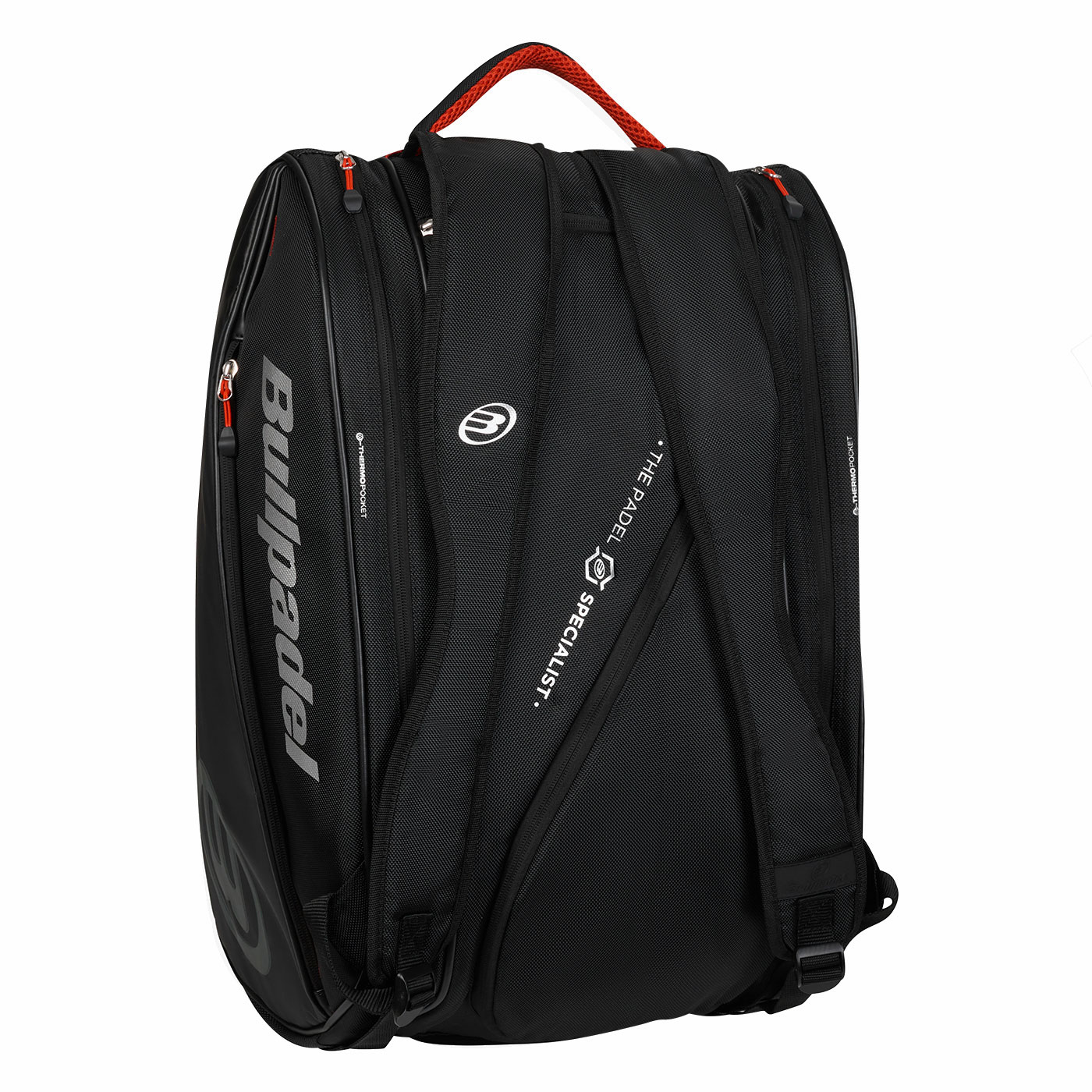 Bullpadel NEURON Schwarz Padeltasche