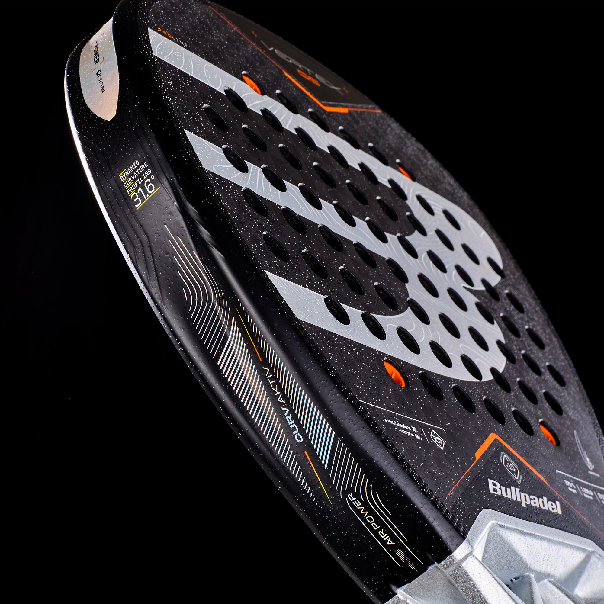 Bullpadel Vertex 05 27 Padelschläger Detailansicht