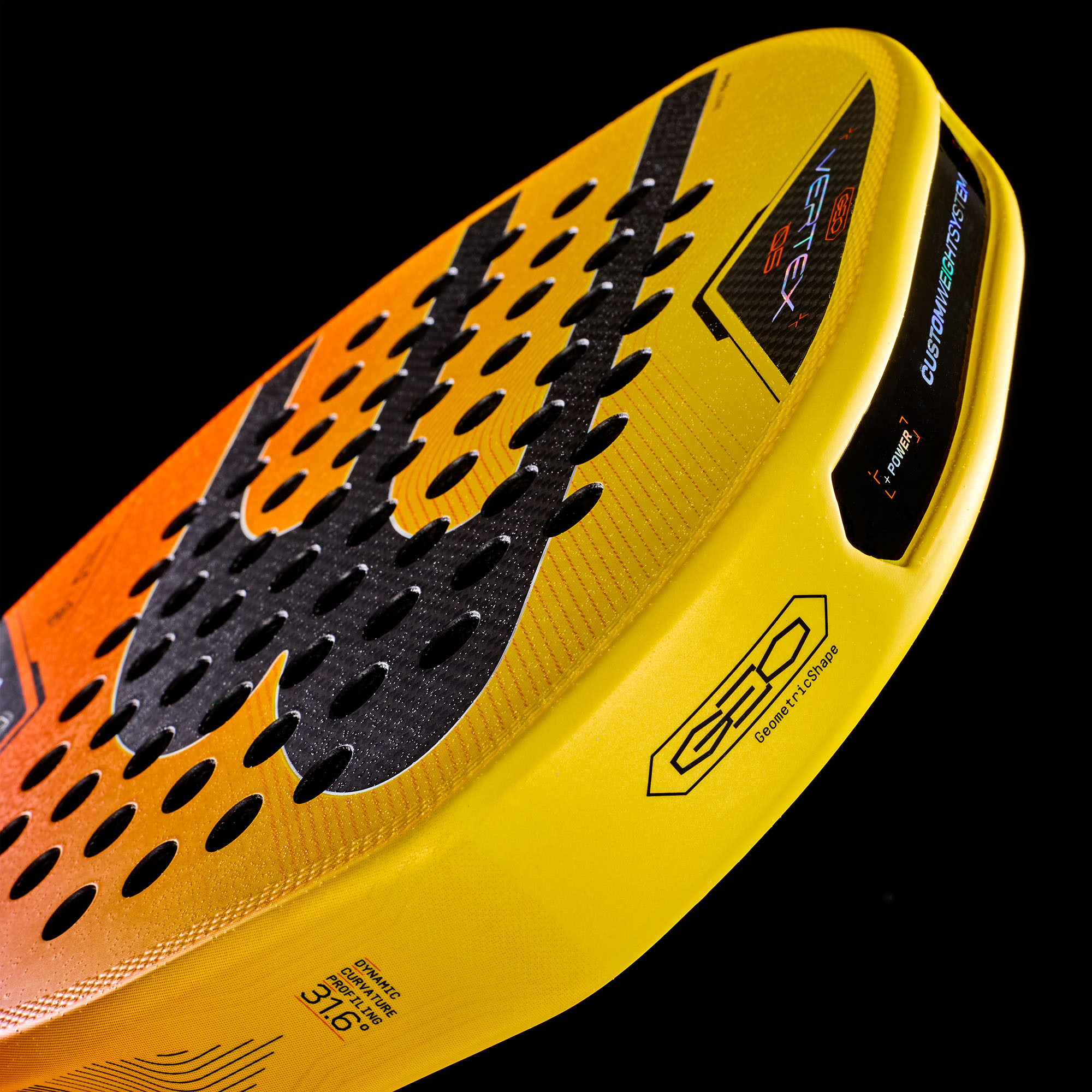 Bullpadel Vertex 05 Geo 27 Padelschläger Detailansicht
