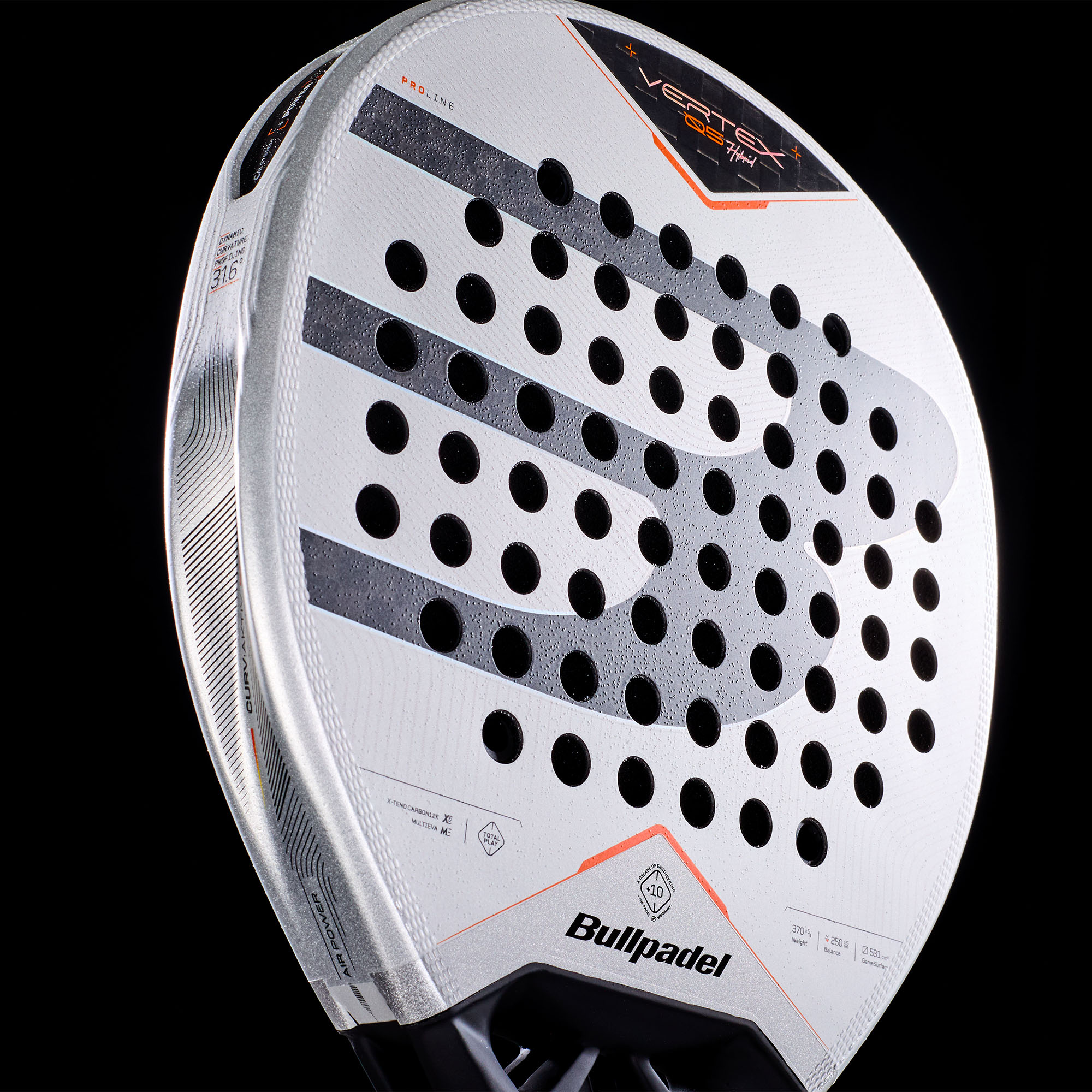 Bullpadel Vertex 05 Hybrid 27 Padelschläger Detailansicht